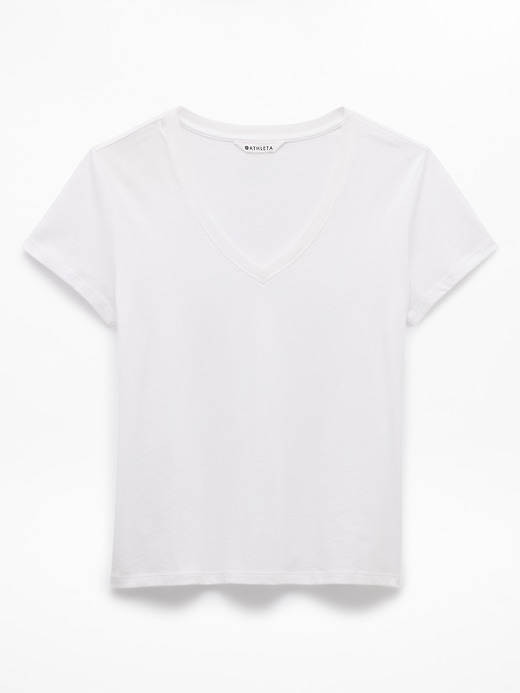 Image number 7 showing, Favorite Cotton V-Neck Tee