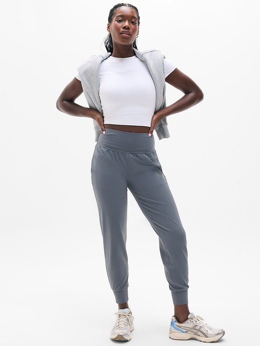 Image number 5 showing, Salutation High Rise Jogger