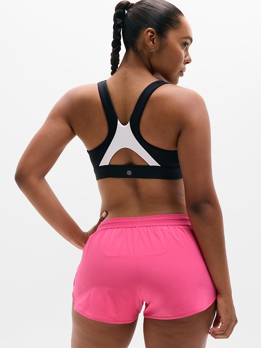 Image number 6 showing, Speedwork Mid Rise Elastic Waistband Short