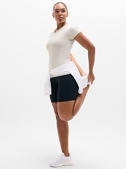 Momentum Flex Tee - Beige - image 5