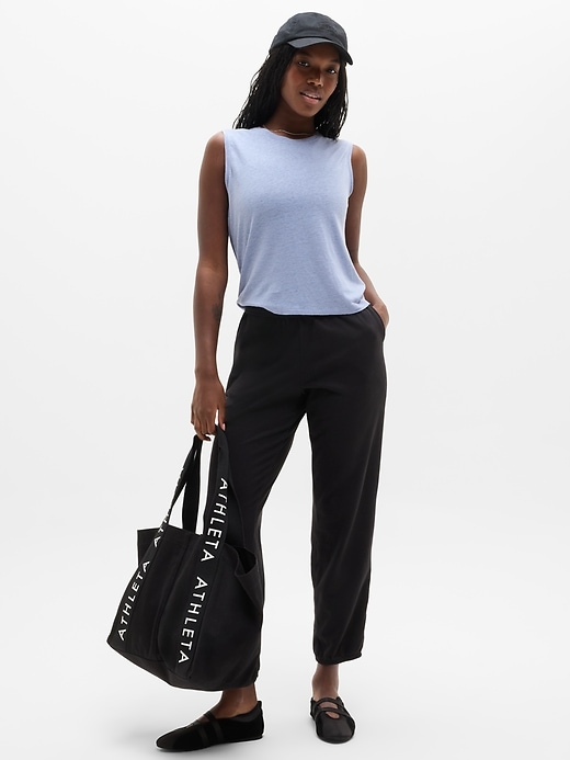 Image number 5 showing, Getaway Linen Blend Muscle Tank