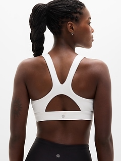 Athleta Interval Sports Bra A-C - White (Bright White) - 413267032