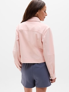 Athleta Skyline Chore Jacket - Pink (Pink Sand)