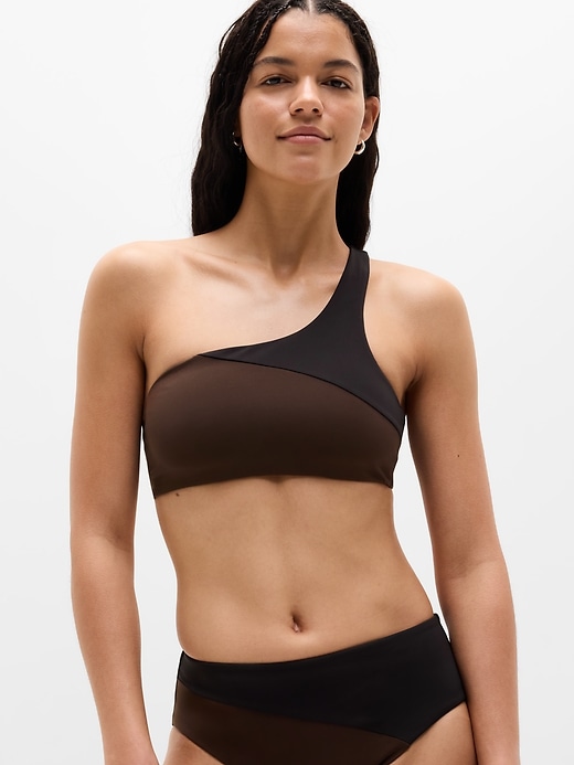 Image number 1 showing, Shoreline Asymmetrical Bikini Top