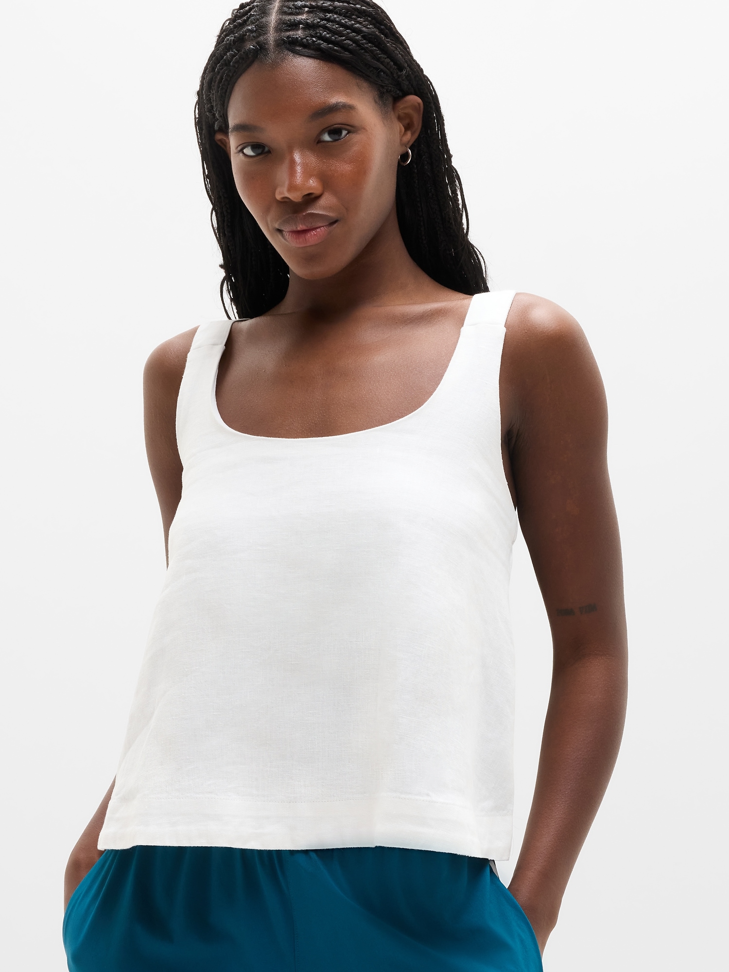 Retreat Linen Tank
