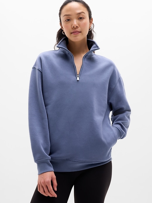 Image number 1 showing, Forever Fleece 1/4 Zip Sweatshirt