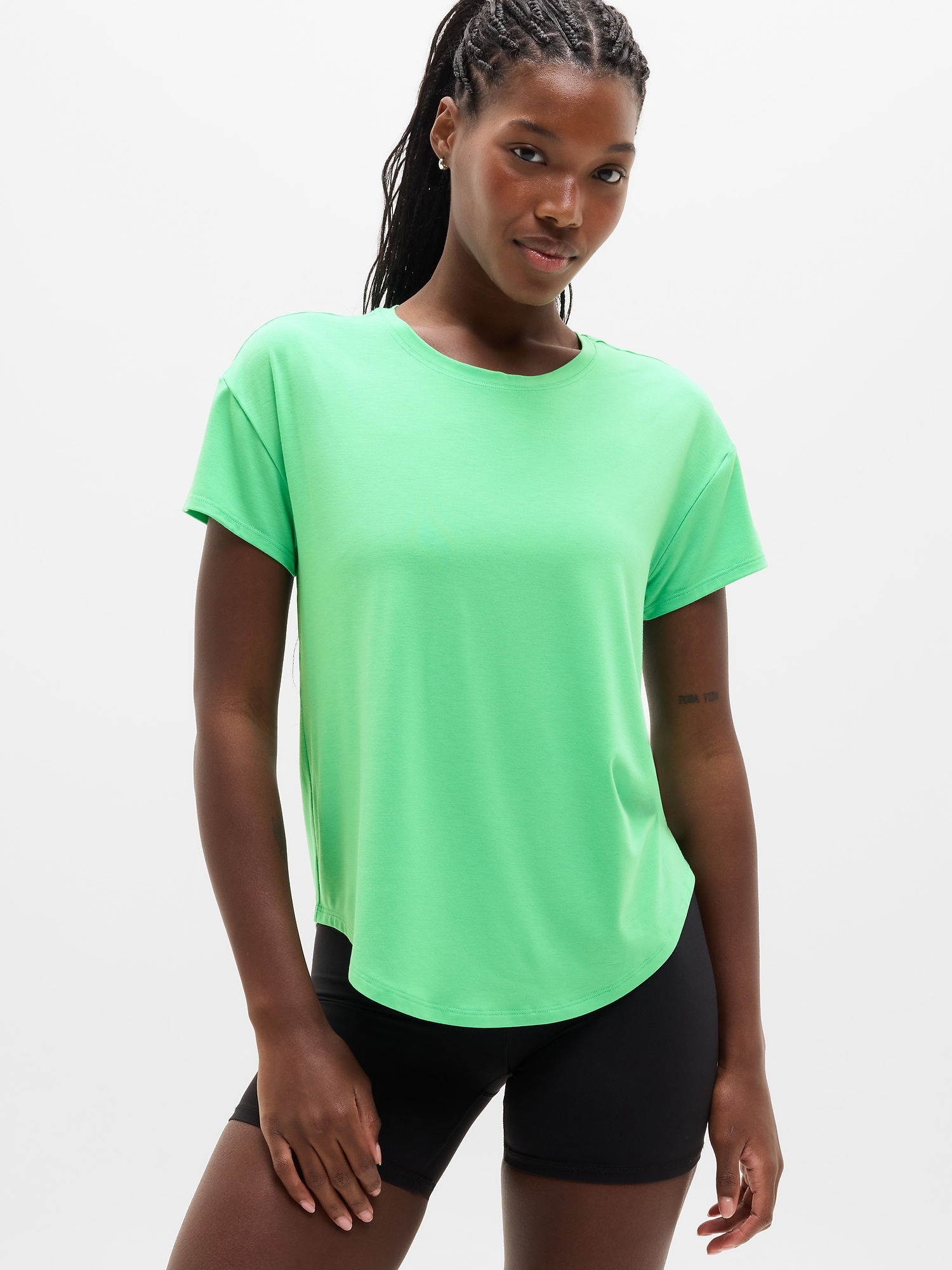 Move With Ease Tee - Green