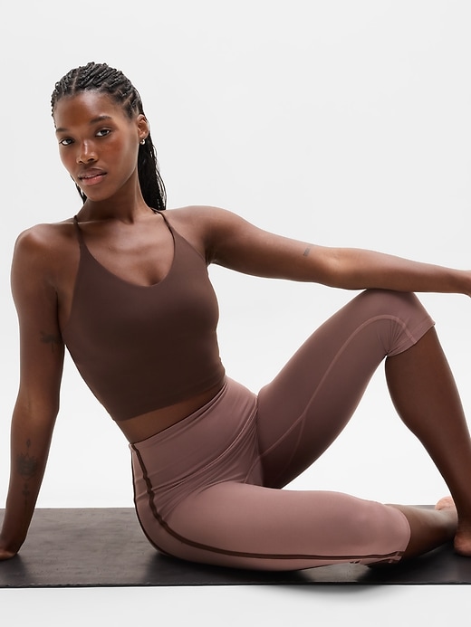 Image number 2 showing, Transcend Thin Strap Crop Bra