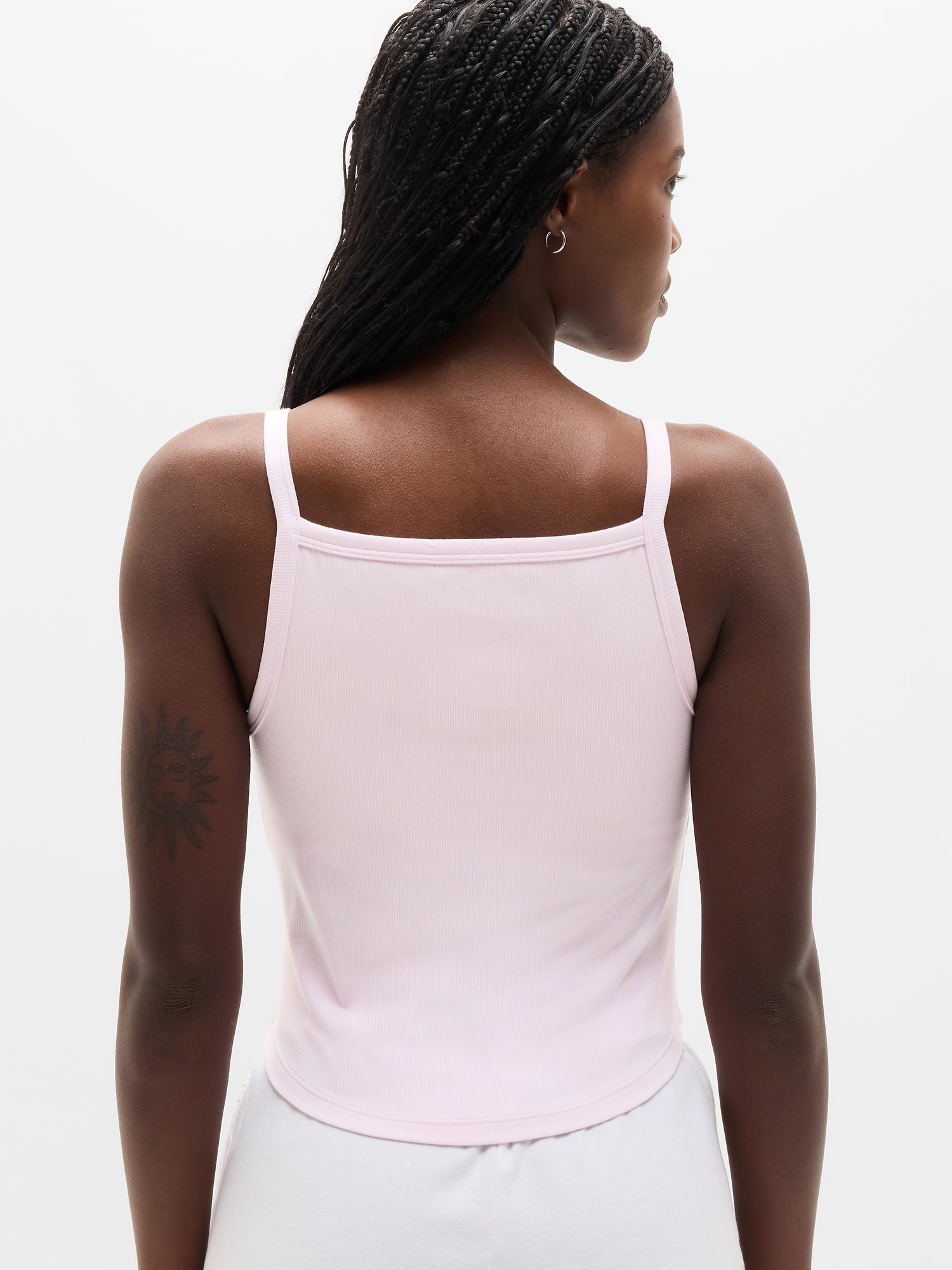 Signature Rib Apron Support Top