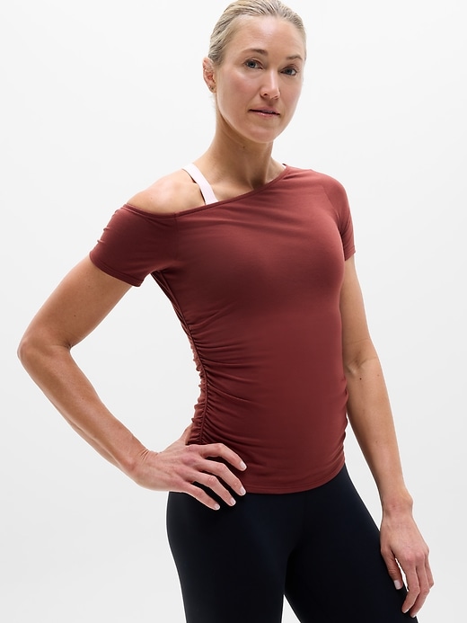 Image number 3 showing, Move With Ease One Shoulder Tee