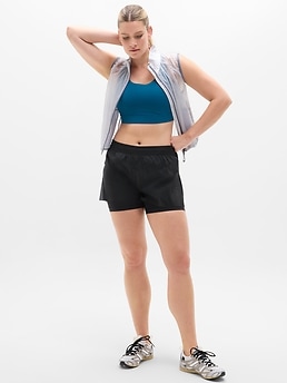 Fast Route Hybrid Run Short - Black - image 4