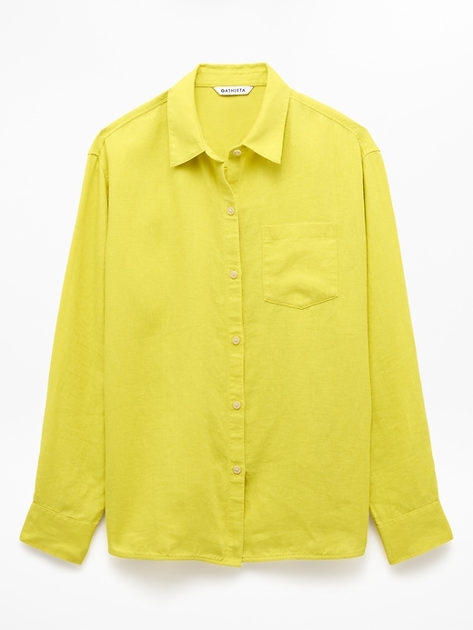 Image number 7 showing, Retreat Linen Top