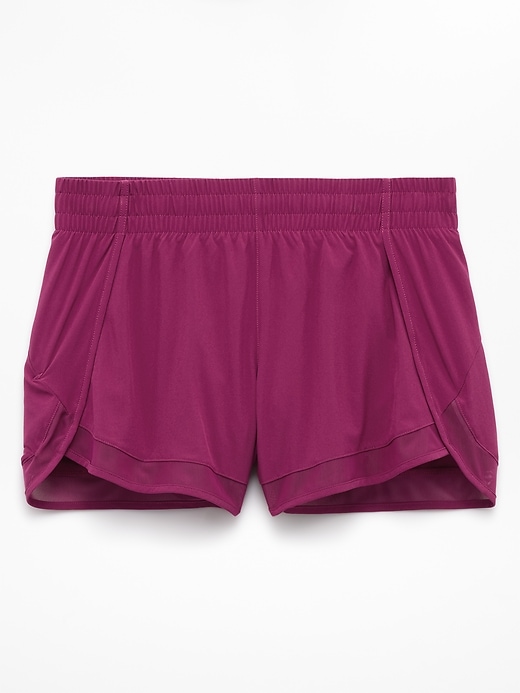 Image number 7 showing, Mesh Racer Run Mid Rise 4" Short