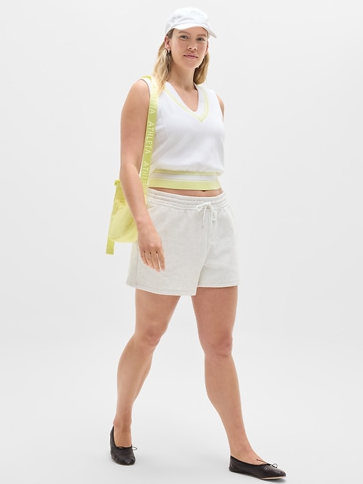 Image number 5 showing, Forever Fleece Mid Rise 4" Short