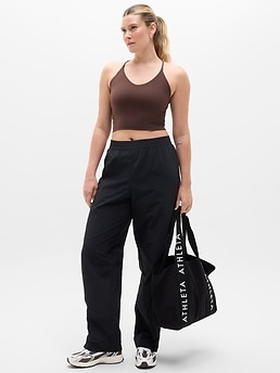 Transcend Thin Strap Crop Bra - Brown - image 4