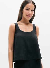 Image number 1 showing, Retreat Linen Tank