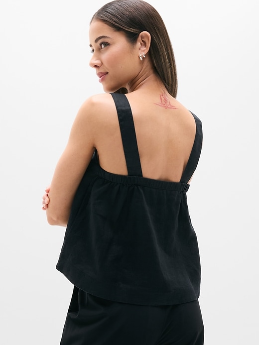 Image number 2 showing, Retreat Linen Tank