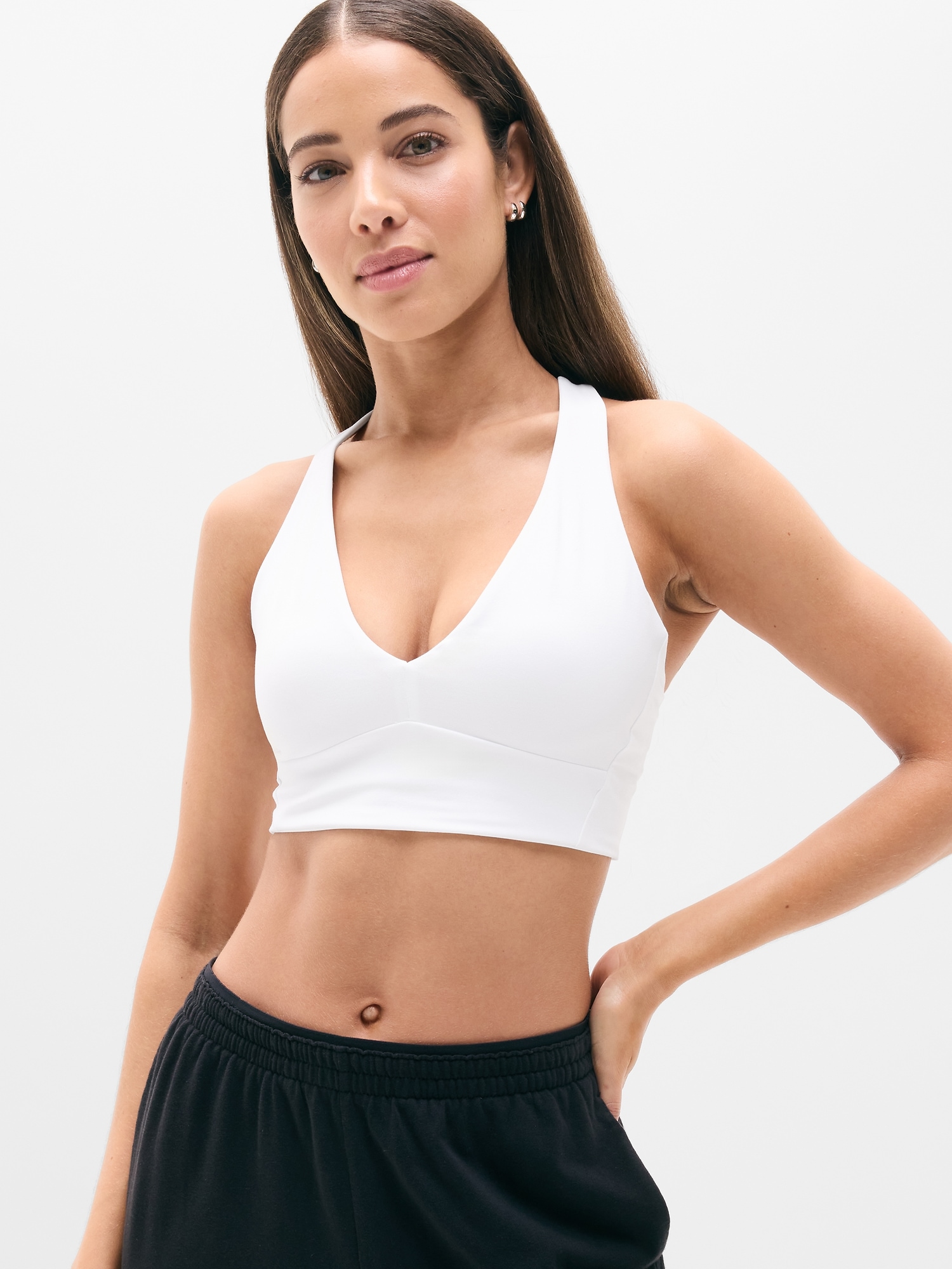 Transcend Longline Bra A-C - White