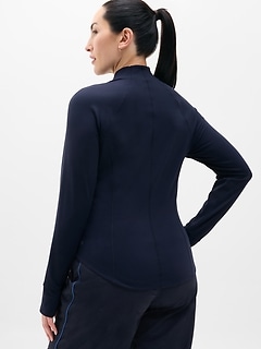 Athleta Salutation Jacket - Blue (Navy)