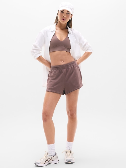 Image number 2 showing, Airy Cotton Terry Shortie