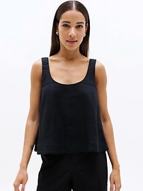 Image number 3 showing, Retreat Linen Tank