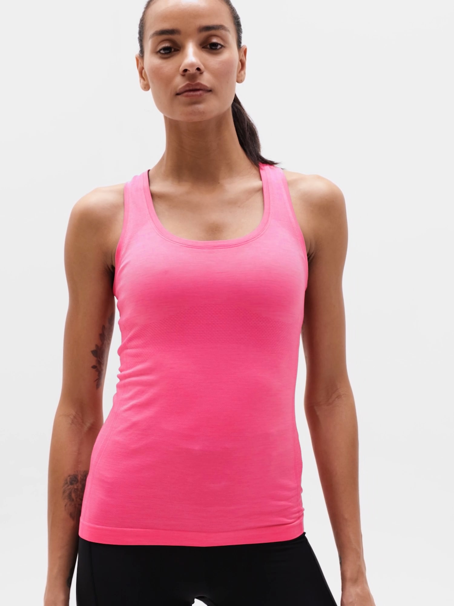 Athleta Momentum Flex Tank - Pink (Cerise Heather)