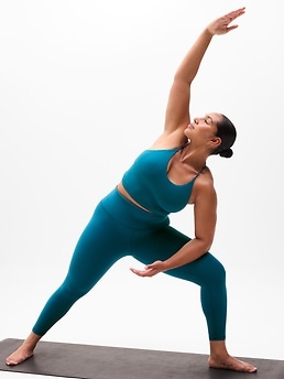 Elation Ultra High Rise 7/8 Legging - Green - image 4