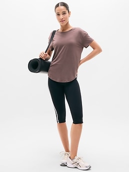 Move With Ease Tee - Brown - image 2