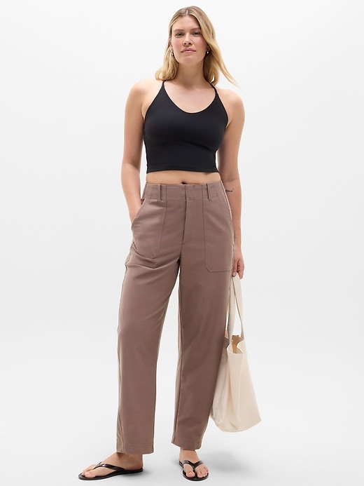 Image number 5 showing, Skyline High Rise Barrel Leg Pant