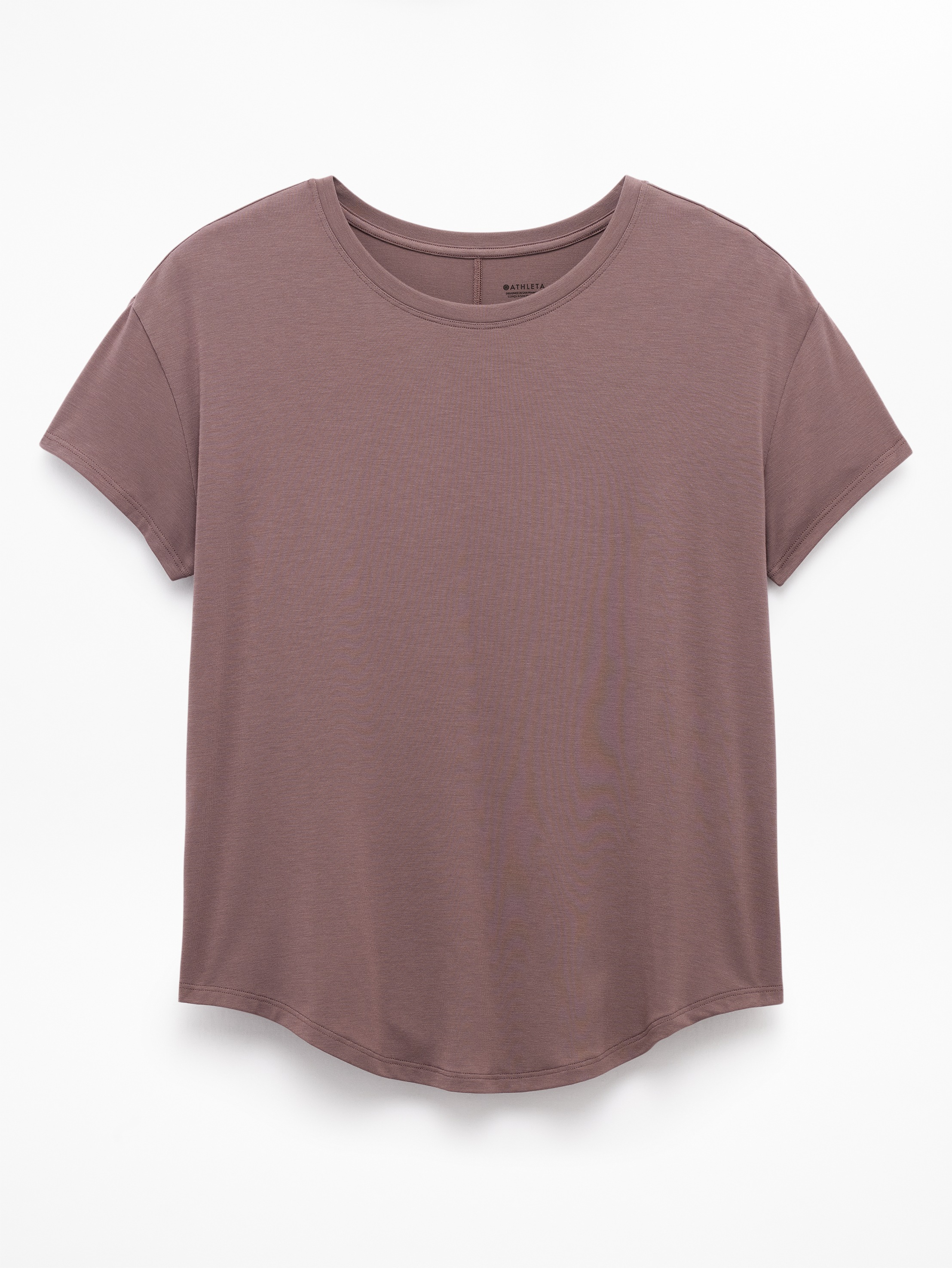 Athleta Move With Ease Tee - Brown (Driftwood)