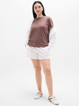 Favorite Cotton Classic Tee - Brown - image 2