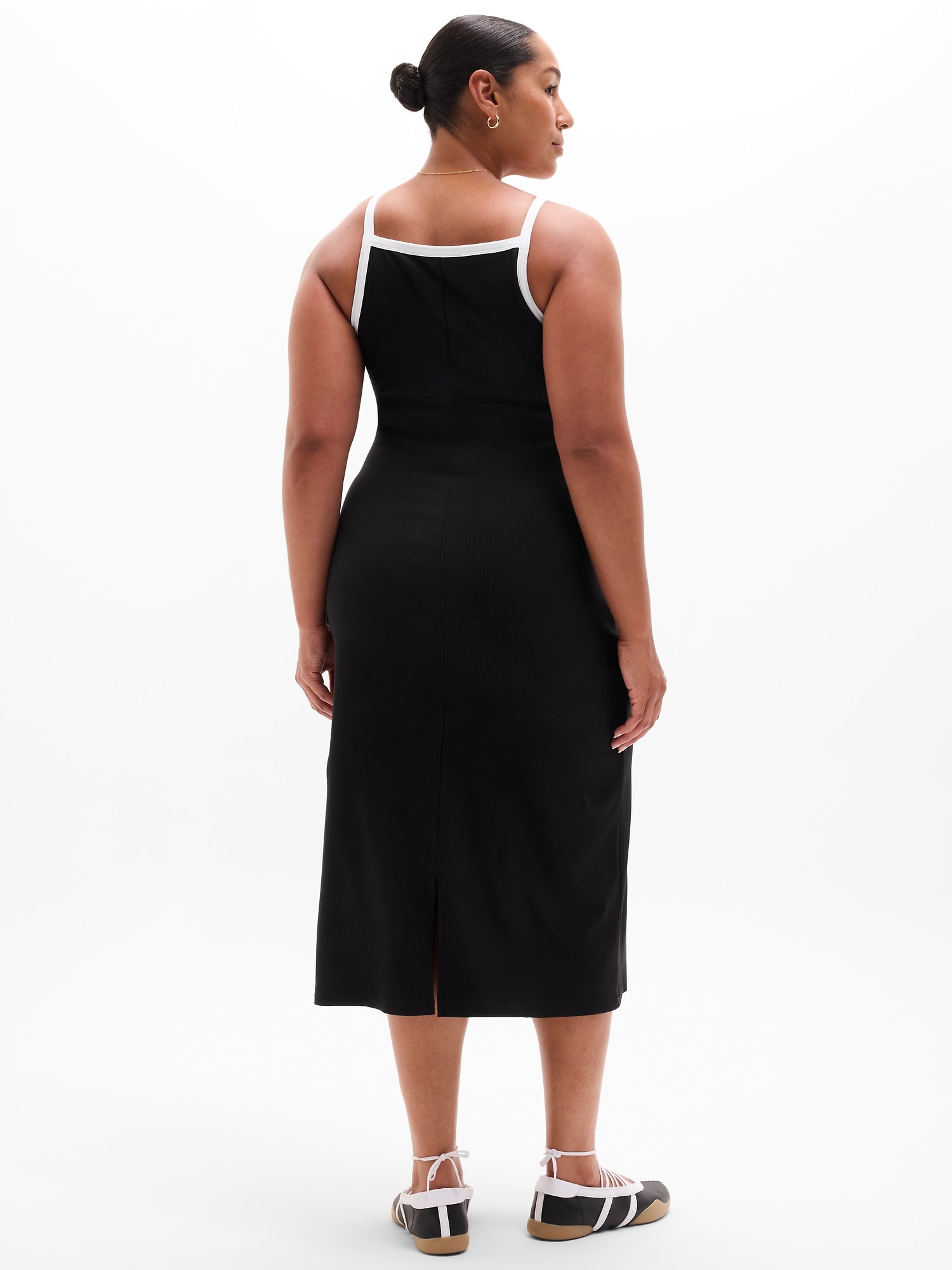Signature Rib Apron Dress
