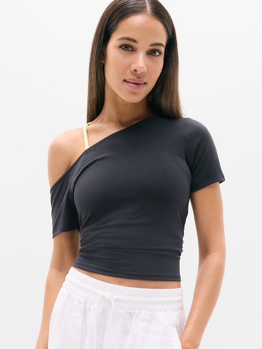 Image number 1 showing, Move With Ease One Shoulder Tee