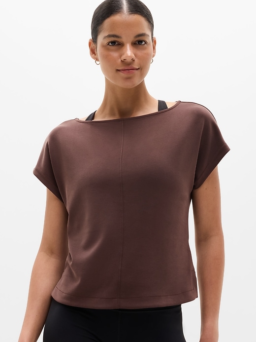 Image number 1 showing, Seasoft Boat Neck Tee
