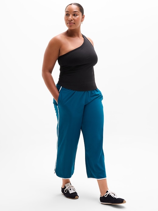 Image number 6 showing, Signature Rib Asym One Shoulder Support Top