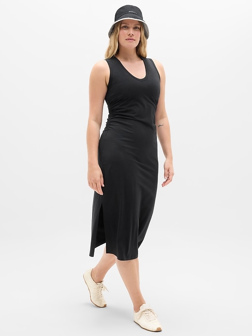Image number 5 showing, Essential V-Neck Midi Dress