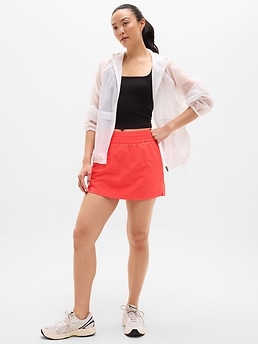 Weekender High Rise 14" Run Skort - Red - image 2