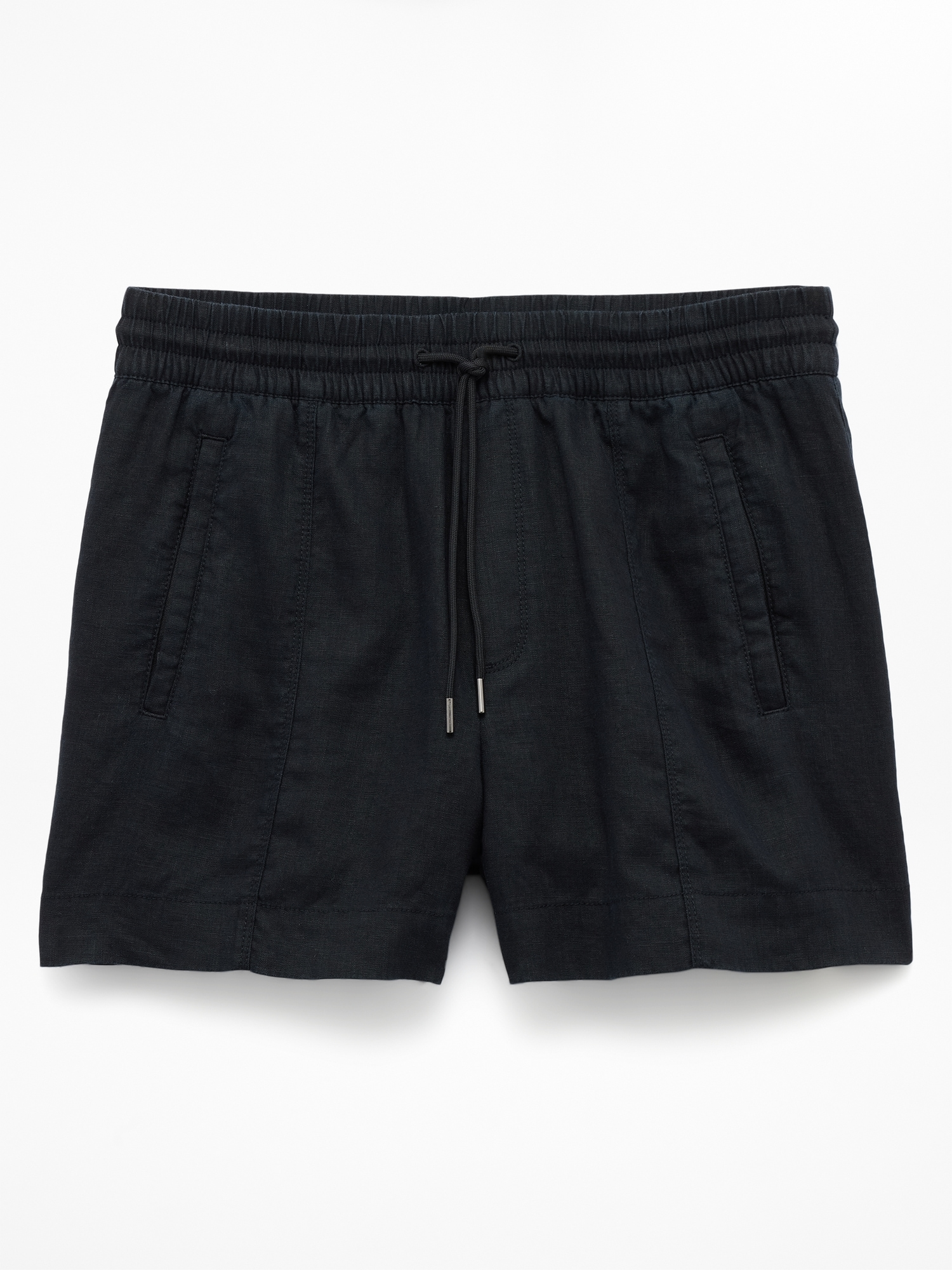 Retreat Linen Mid Rise 4" Short