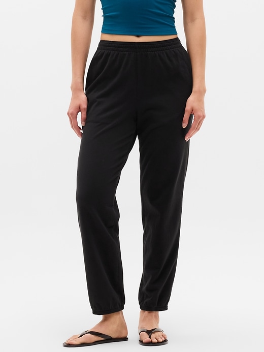 Image number 1 showing, Airy Cotton Terry Jogger