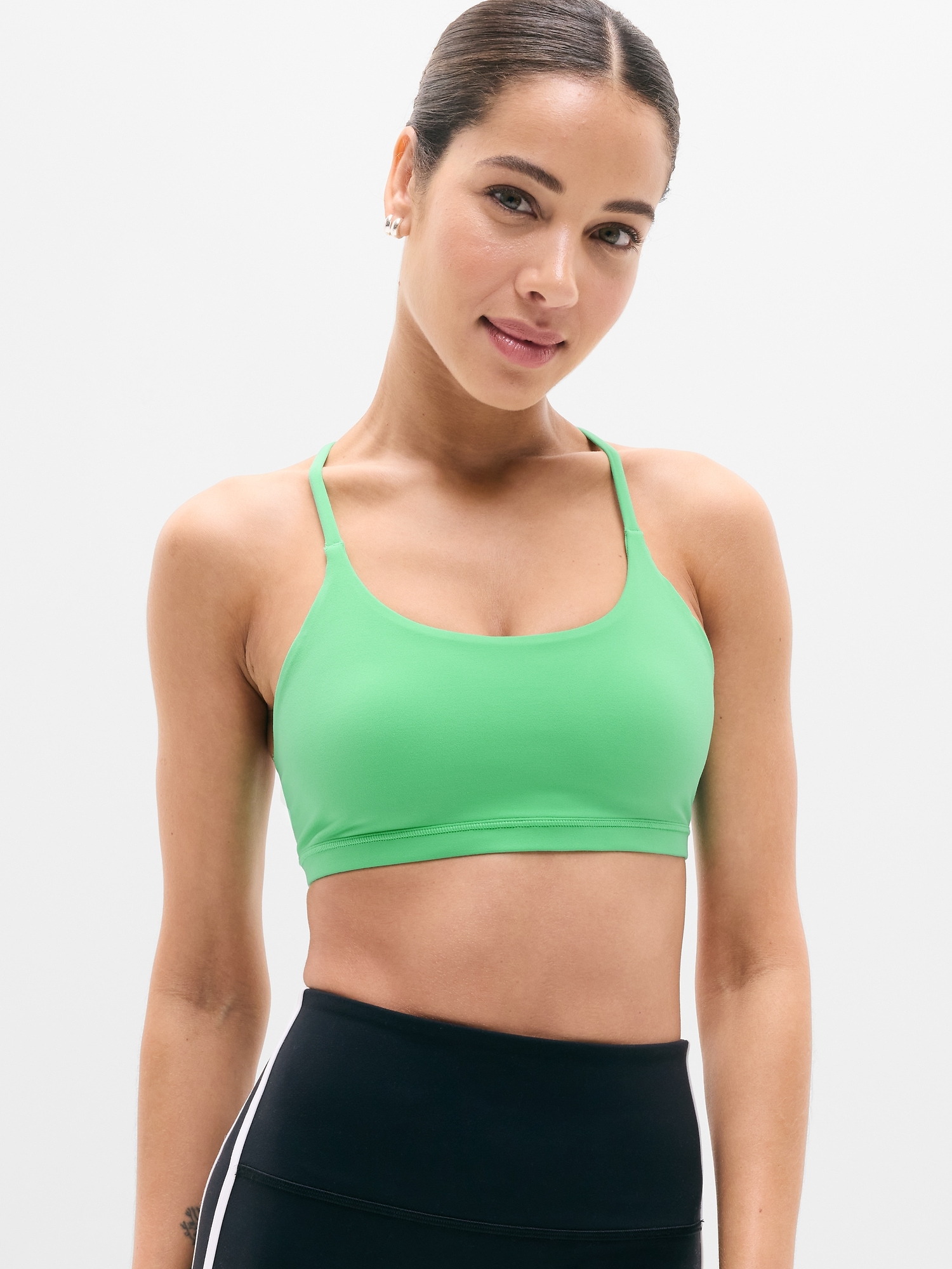Transcend Scoop Sports Bra A-C - Green