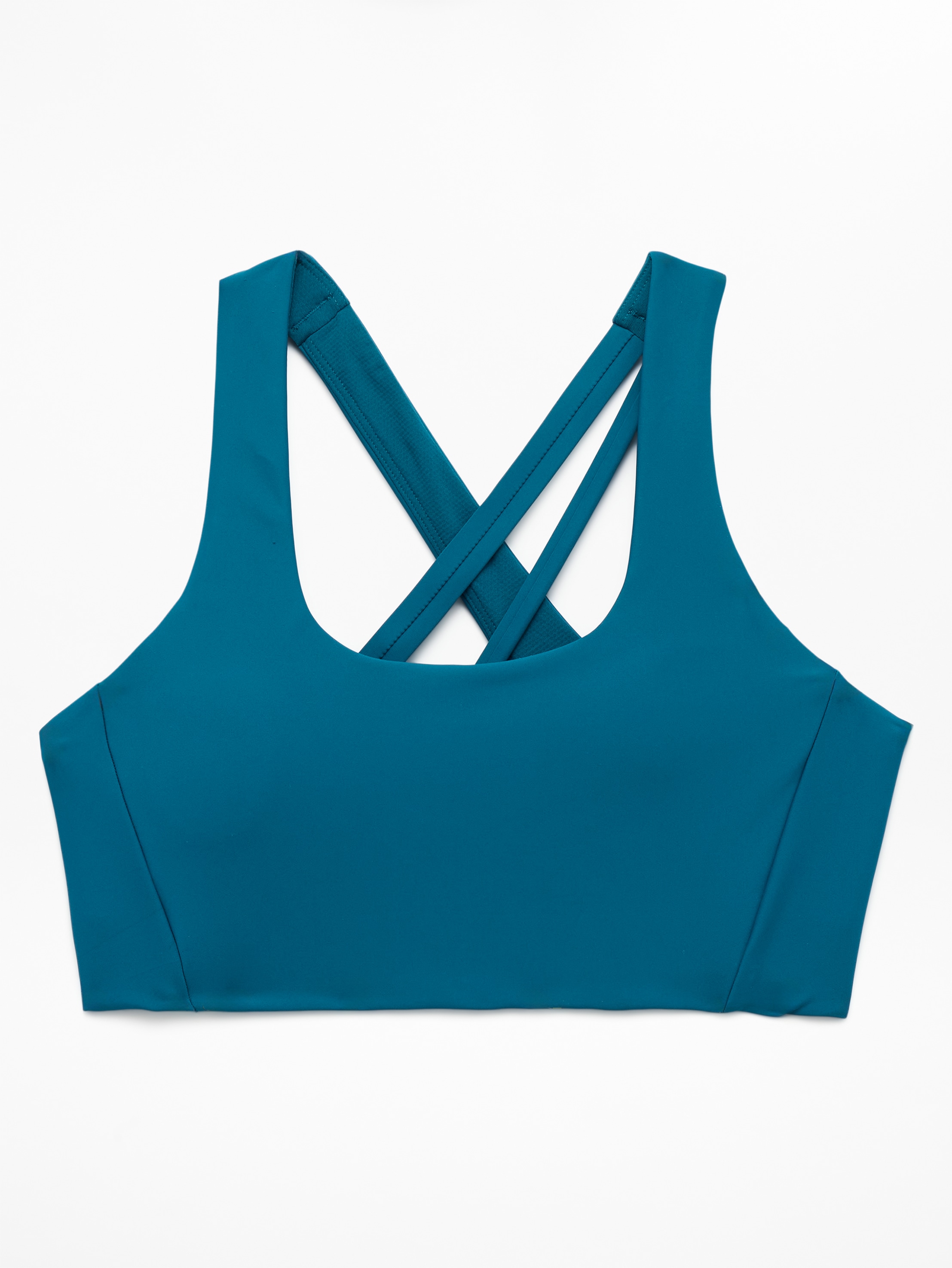 Athleta Circuit Train Sports Bra A-C - Green (Coastal Teal)