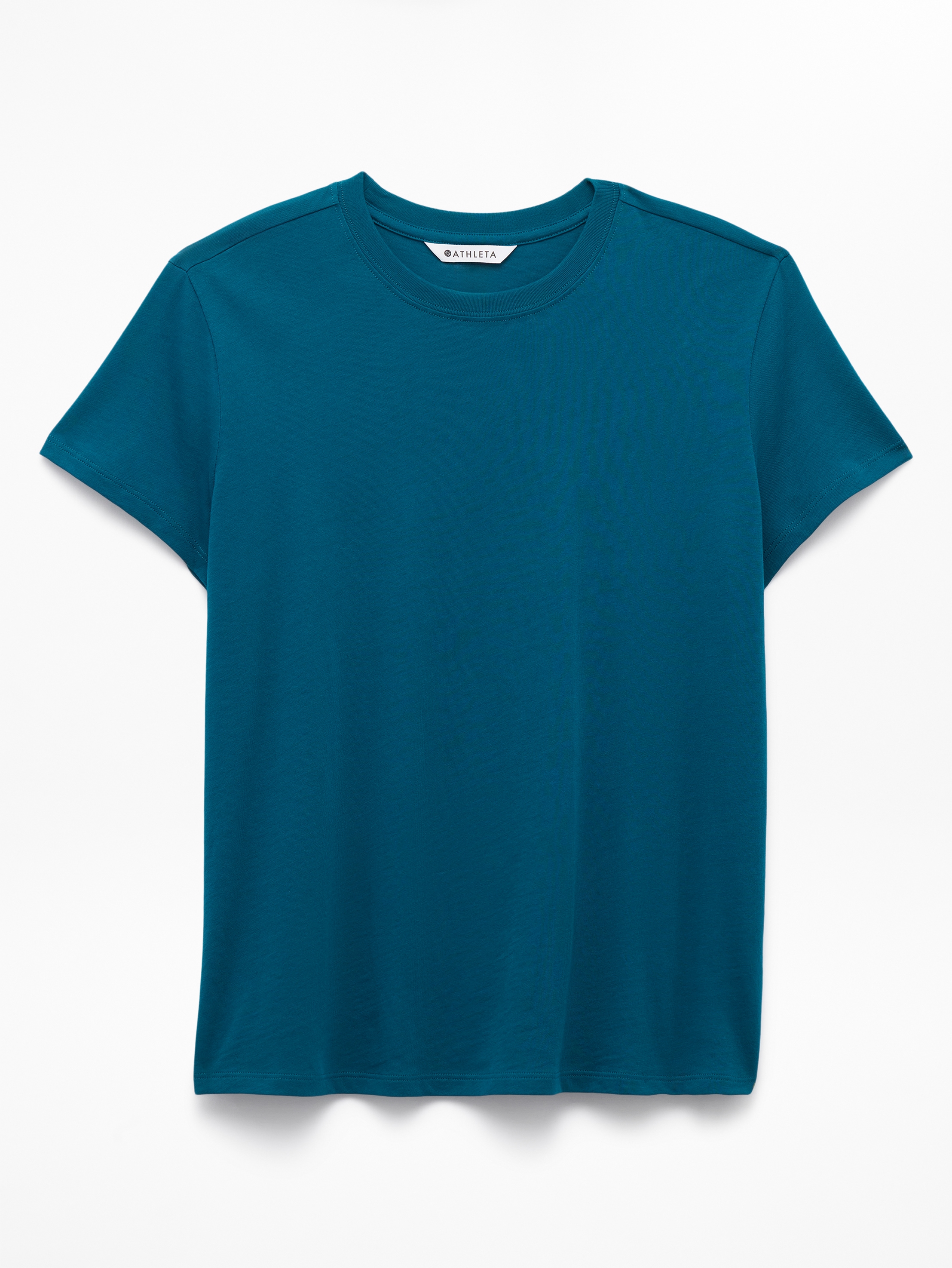 Athleta Favorite Cotton Classic Tee - Green (Coastal Teal)