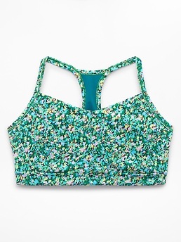 Athleta Vital Sports Bra A-C - Green (Superbloom) - 862213022