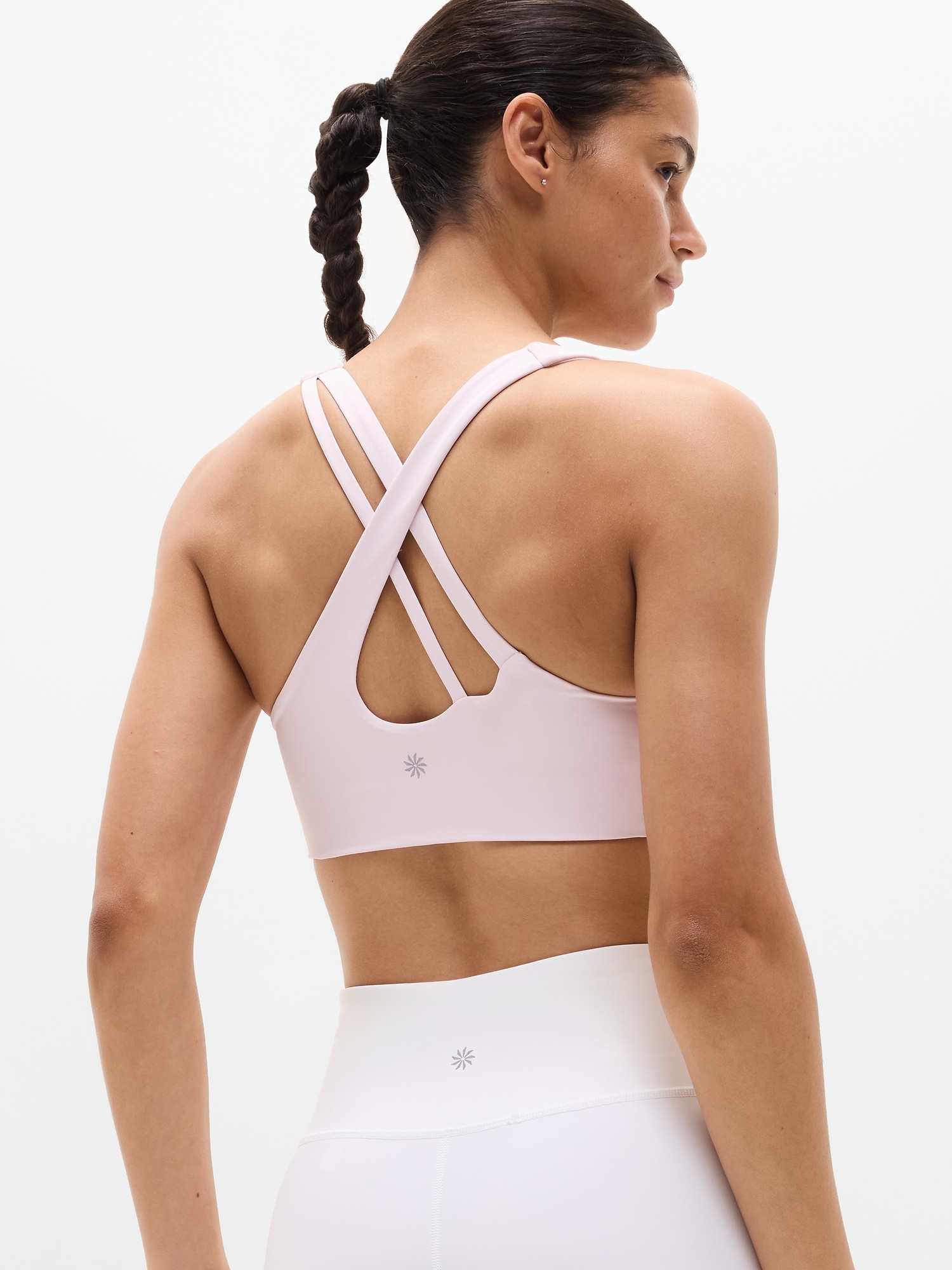 Athleta Circuit Train Sports Bra A-C - Pink (Ballet)