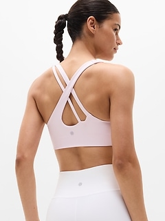 Athleta Circuit Train Sports Bra A-C - Pink (Ballet)