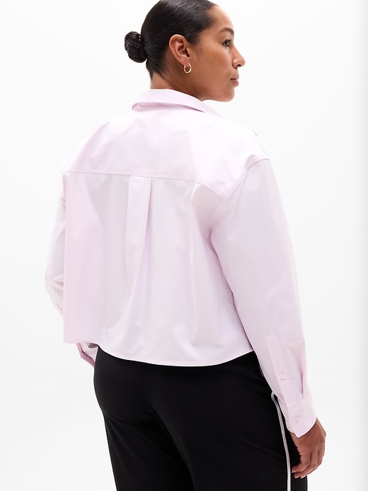 Image number 3 showing, Midday Cropped Poplin Shirt
