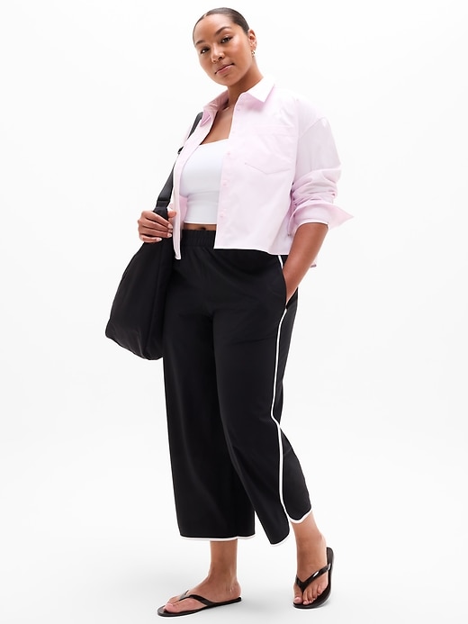 Image number 2 showing, Midday Cropped Poplin Shirt