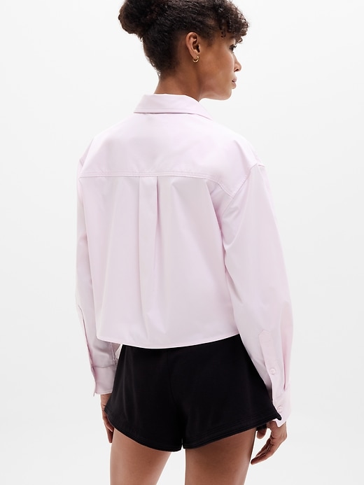 Image number 5 showing, Midday Cropped Poplin Shirt