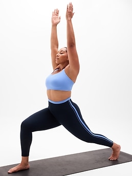 Elation Sport Stripe 7/8 Legging - Blue - image 2