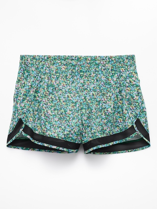 Image number 7 showing, Mesh Racer Run Mid Rise 4" Short